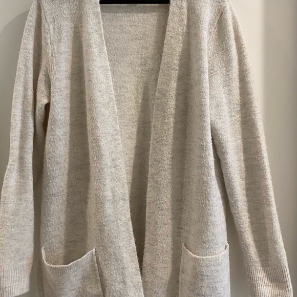 Off white long sweater cardigan - Picture 1 of 4